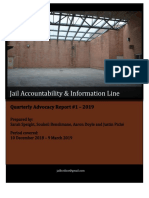 JAIL Hotline - Quarterly Advocacy Report #1