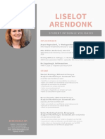 Curriculum Vitae Liselot Arendonk