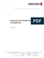 Constant To Variable Flow Transformation