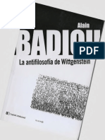 Badiou, Alain (2013) La Antifilosofía de Wittgenstein, Buenos Aires, Capital Intelectual.pdf