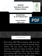 (Yosepha Stephani) Referat Tuberkulosis Pada Pasien Diabetes Melitus