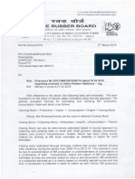 Mathematical Error in Indian Rubber Statistics