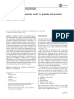 Enhancement of A Hypoplastic Model For Granular Soil-Structure Interface Behaviour