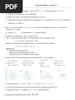 Revisão Geometria