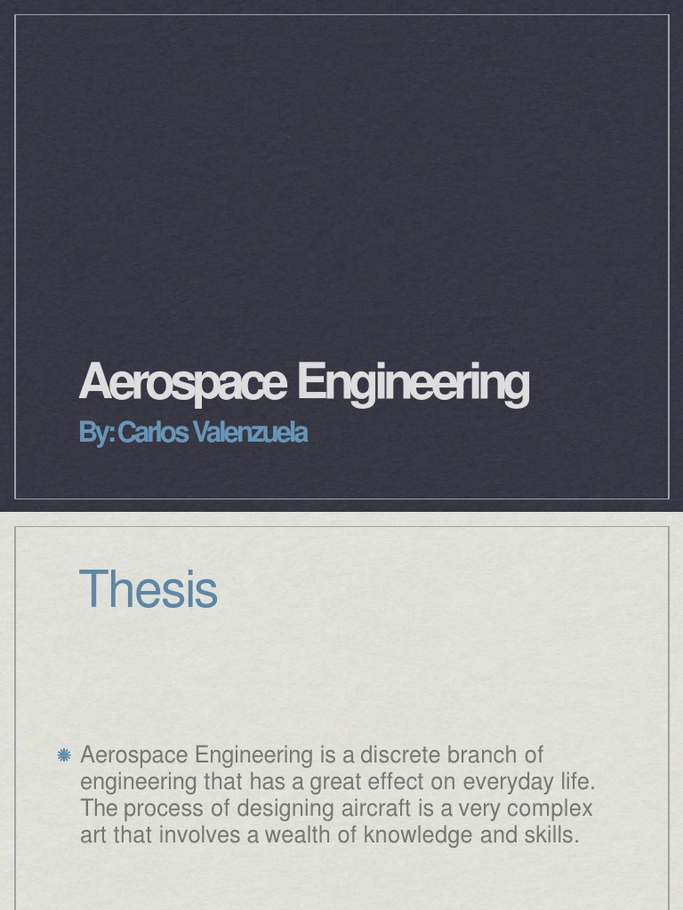 Understanding Aerospace Engineering | PDF | Aerospace Engineering ...