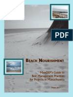 Beach Nourishment Massdeps Guide to Best Management Practices for Projects in Massachusetts Haney