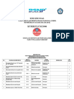 K-2006 - Kisi-Kisi Penyusunan Soal USBN PAI SMP 2018 - Oke