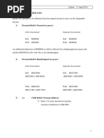 (Bi) Explanatory Notes For Form Tp3 2026 | PDF | Life Insurance | Tax ...