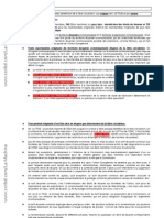 Fiches - Droit Des Libertés de Circulation