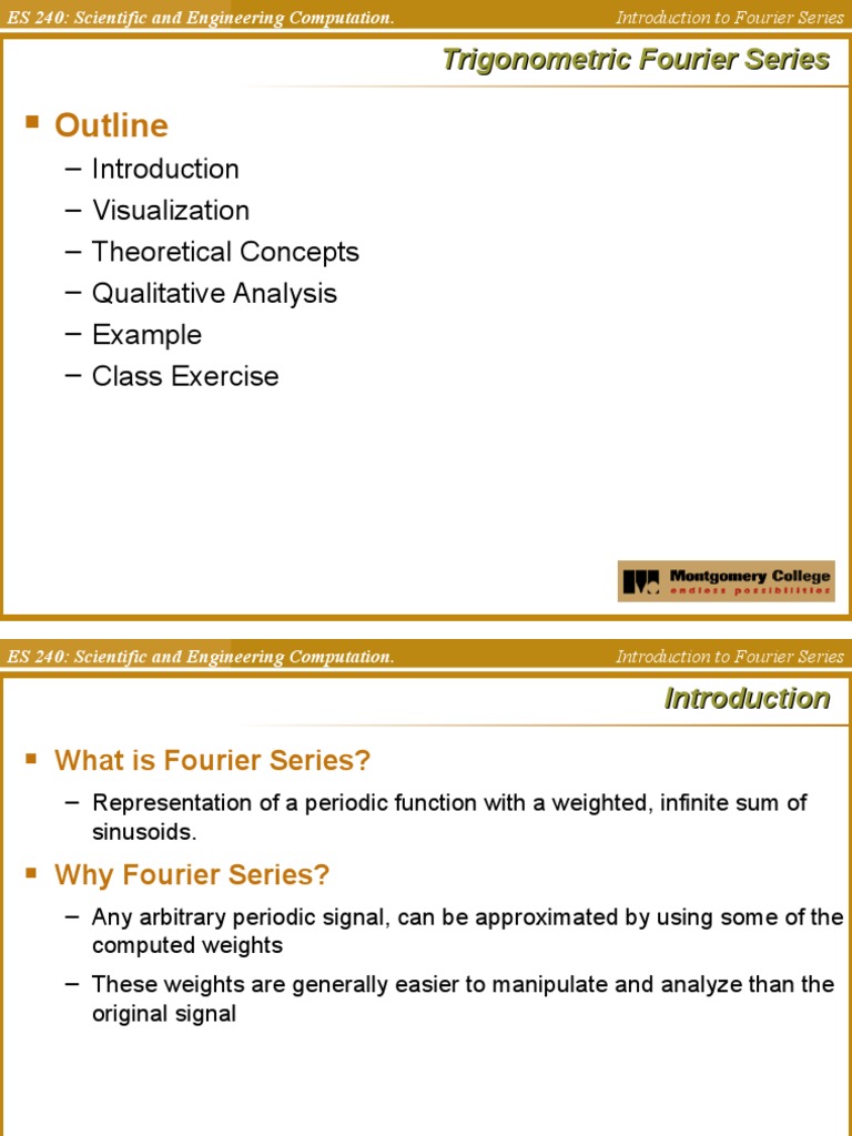 Fourier Series - Trigonometric Fourier Series | PDF | Fourier Analysis ...