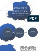 Control Valve Characteristic