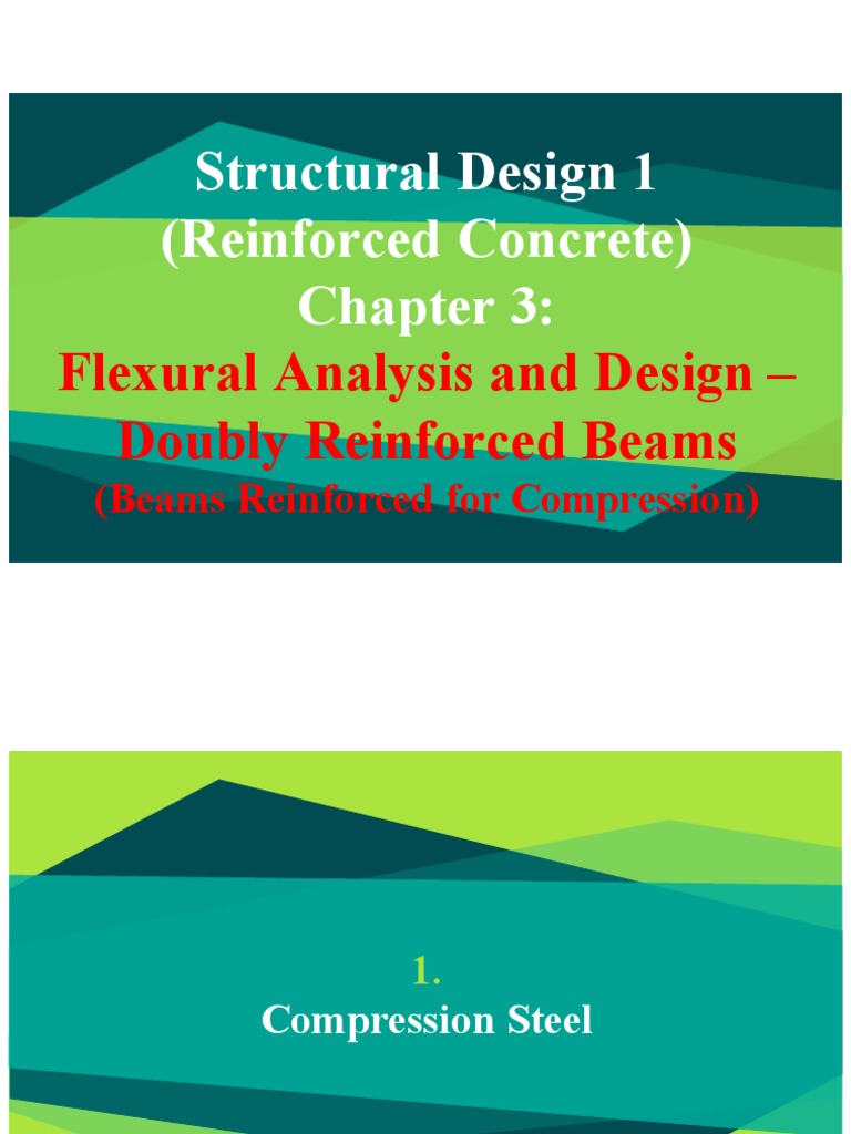 Design of Doubly Reinforced Beams | PDF | Reinforced Concrete | Beam ...
