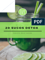 20 Receitas de Sucos Detox