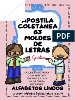 63 Moldes de Letras PDF