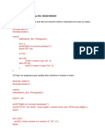 Lista 02 - Resoluções