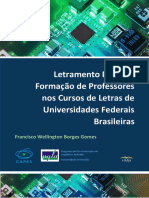 Letramento Digital Formação Professores nos Cursos Letras de Universidades Brasileiras