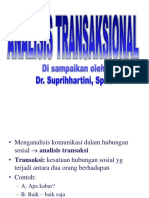 Analisis Transaksional DR Supri