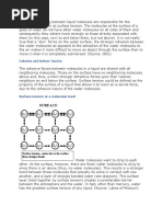 Chemistry Properties of Water