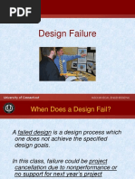 Design Failure: University of Connecticut