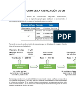 Ejemplo de Costo de La Fabricación de Un Armario