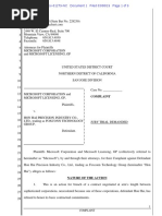 Microsoft v. Hon Hai (Foxconn)