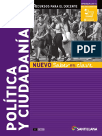 Politica y Ciudadanía 5° Año