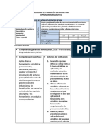 Programa Formativo Estadistica Descriptiva