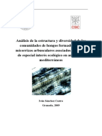Analisis de Estructura y Diversidad de Las Comunidades de Hongos PDF