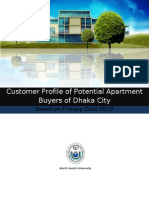 Consumer Profile of Appartment Buyers