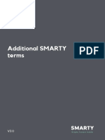 SMARTY Additional Terms