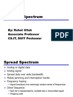 Spread Spectrum: By: Rahat Ullah Associate Professor CS - IT, SUIT Peshawar