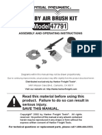 Central Pneumatic Air Brush Kit 47791