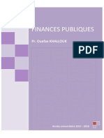 Finances Publiques - Cours