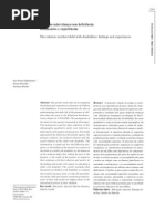 A relação mãe-criança com deficiência