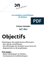 Support Python Scientifique PDF
