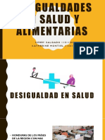 Desigualdades en salud y alimentación en Honduras