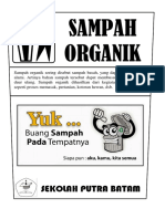 Label Tong Sampah