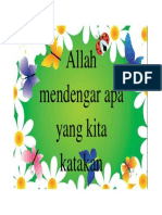 Allah Mendengar