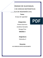 Trabajo de Hidraulica Dos