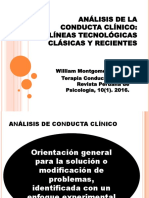 Análisis Conductual Clinico