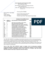 Sensory Integration and Praxis Test Report