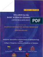Basic Sciences Examination (Ophthalmology) Syllabus.pdf