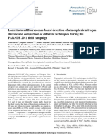 Laser-Induced Fluorescence-Based Detection of Atmospheric Nitrogen Dioxide and Comparison of Different Techniques During The PARADE 2011 Field Campaign