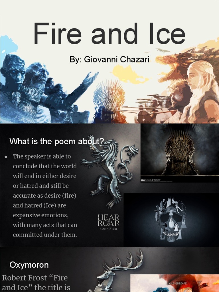 Fire and Ice | PDF