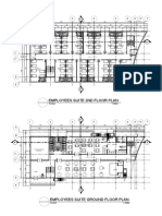 Employees Suite 2Nd Floor Plan: Scale 1:200M