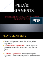 Diameters and Ligaments of Pelvic