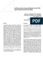 Saman A. Abdullah-A Reliability-Based Deformation Capacity Model For ACI 318 Compliant Special Structural Walls PDF