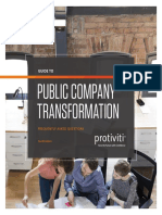 Guide To Public Company Transformation Fourth Edition-Protiviti