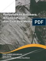 Panduan Penyelidikan Batubara, Bitumen Padat, Dan Coal Bed Methane