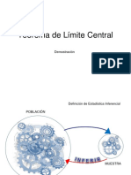 Teorema de Limite Central (Demostracion) 2015